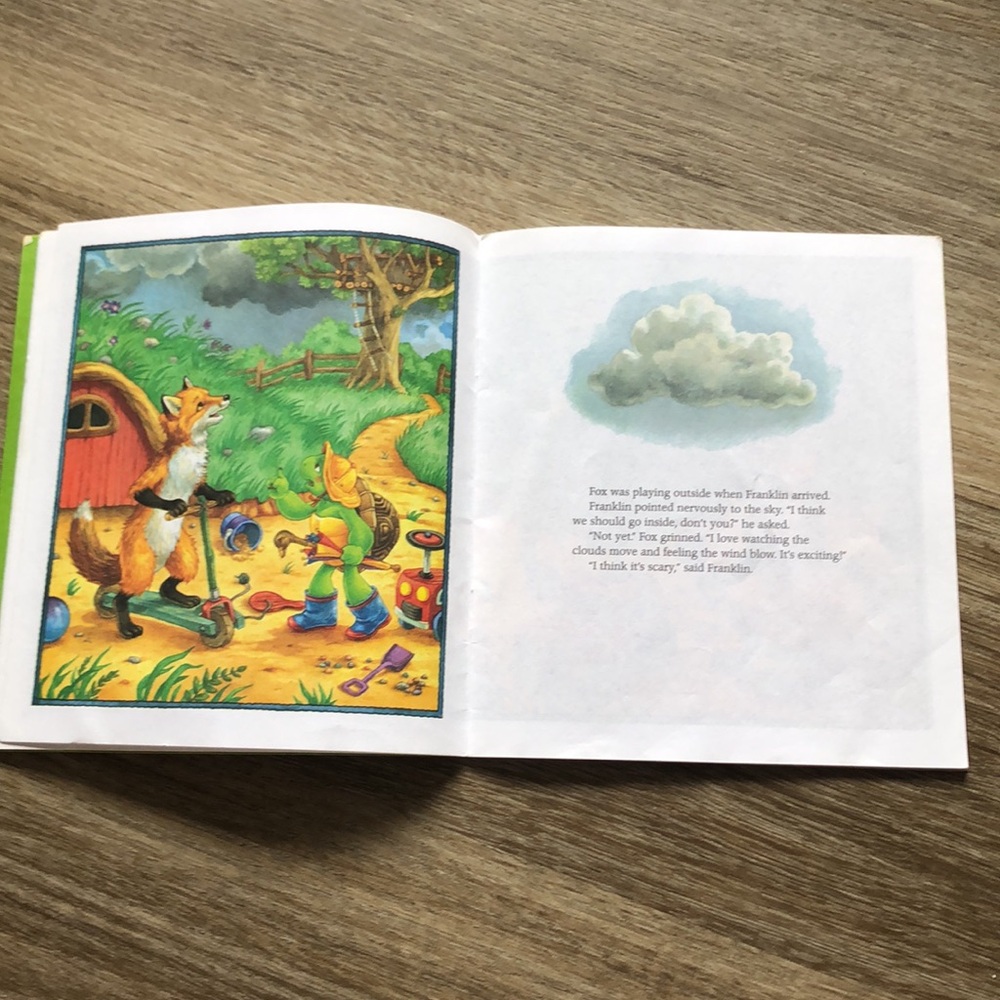 ❤️$2 Franklin and the Thunderstorm Chick Fil A Book - Picture 10 of 16